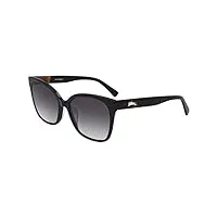 longchamp lo657s sunglasses, colour: 001 black, 55 unisex
