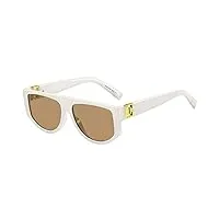 givenchy lunettes de soleil gv 7156/s white/brown 56/15/140 femme