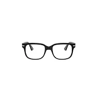 persol lunettes de vue po 3252v black 52/19/145 homme