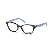 lunettes de vue skechers se 1651 052 dark havana, havane foncée., 45/17/130