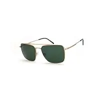 lunettes de soleil rodenstock r1432 gold/green 59/16/145 homme