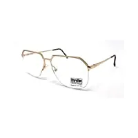 lunettes de vue homme femme sferoflex 801 108 or carré nylor vintage