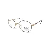 lunettes de vue pour homme et femme sferoflex 2012 s416 tartarugÉ et or ovale vintage