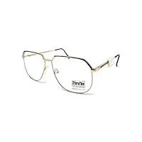 sferoflex 780 s308 s308 lunettes de vue pour homme et femme en or torsadé carré