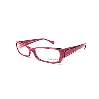 lunettes de vue femme alain mikli al 0822 couleur 0022 rouge, noir rectangulaire