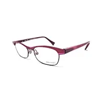 lunettes de vue femme alain mikli a 01296 mohg fuchsia et rouge made in france