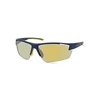 timberland lunettes de soleil rectangulaires tba9274 pour homme, bleu mat