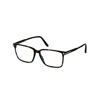 tom ford lunettes de vue ft 5696-b blue block dark havana/blue filter 54/16/145 homme
