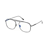 tom ford lunettes de vue ft 5731-b blue block matte black/blue block 56/17/140 homme