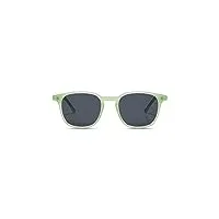 komono maurice leaf lunettes de soleil unisexes carrées en acétate pour hommes et femmes avec protection uv et verres polarisés