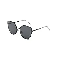 amfg lunettes de soleil pour les yeux de chat femmes fashion round trend street lunettes de soleil (color : a)