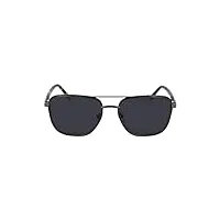 lacoste l245s sunglasses, gris foncé mat, taille unique homme