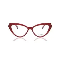 maxmara 0 lunettes de soleil, rouge brillant, 54 femme