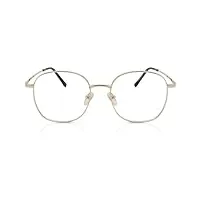smartbuy collection kootenay l125c lunettes de vue ovales à monture intégrale unisexe doré, doré, 49
