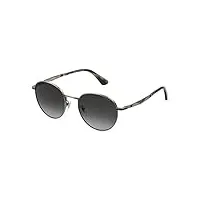 police sple07n sunglasses, peltro antico lucido c/parti colorate, 52 unisex