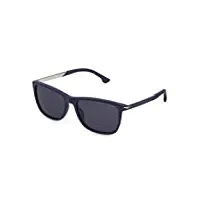 police splc35 sunglasses, blue opaco, 57 unisex