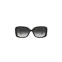 lunettes de soleil coach c7994 ch 8334u black/grey shaded 53/17/140 femme