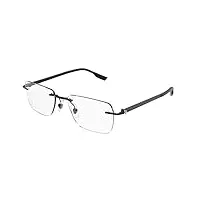 montblanc lunettes de vue mb0185o black 55/19/145 homme
