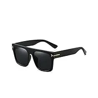 xinxin lunettes de soleil à grand cadre pour hommes et femmes, protection solaire extérieure, lunettes de cyclisme (color : a, size : m)