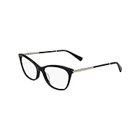 longchamp lo2670l, lunettes de soleil femme, black, 52