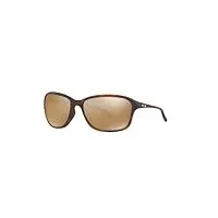 oakley lunettes de soleil pour femme marron mat tortue-57 (0oo9297), tortue marron mat, 57