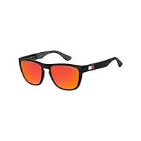tommy hilfiger th 1557/s sunglasses, mtt blue m, m unisex