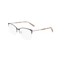 lunettes de vue nine west nw 8012 200 satin solid brown, marron uni satiné, 56/17/140