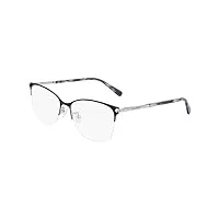 lunettes de vue nine west nw 8012 001 satin solid black, noir uni satiné, 56/17/140
