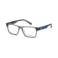 guess lunettes de vue modèle gu50018, couleur ; pour homme, taille 54