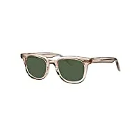 barton perreira lunettes de soleil bp0226 cecil transparent light brown/green 47/21/148 unisexe