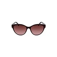 lacoste l983s sunglasses, 601 burgundy, taille unique unisex