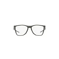 oakley lunettes de vue the cut ox 8058 striped grey 56/17/140 homme