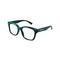 lunettes de vue gucci gg1176o blue green 53/20/145 homme