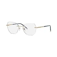 chopard vchg26m lunettes de soleil, or rose brillant, 54 femme