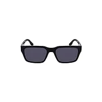 lacoste l6004s sunglasses, 001 black, 55 unisex