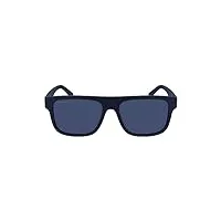 lacoste l6001s sunglasses, 401 matte blue, 56 unisex