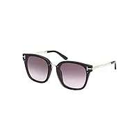 tom ford lunettes de soleil philippa-02 ft 1014 shiny black/grey shaded 68/11/140 femme