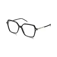 chopard vch348m lunettes de soleil, black super black, 55 femme
