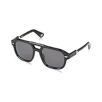 police homme spll19 lunettes de soleil, shiny black, 55