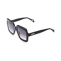 just cavalli sjc023 lunettes de soleil, noir brillant, 53 femme