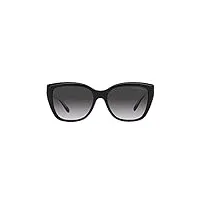 emporio armani lunettes de soleil ea 4198 black/grey shaded 55/17/140 femme