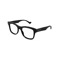 gucci lunettes de vue gg1332o black 54/19/145 homme