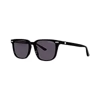 montblanc sport mb0258sa-001 55 sunglass man recycled ac lunettes de soleil, noir (noir), taille unique