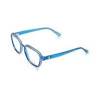 guess gu50086 lunettes de soleil, bleu brillant, 53/18/145 homme