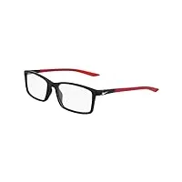 nike optical sunglasses, 006 matte black gym red, 54 unisex