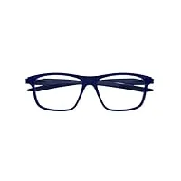 puma pu0394o 002 lunettes de vue pour homme, bleu transparent, 57