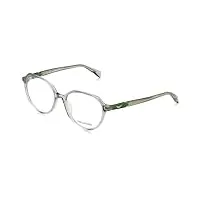 zadig & voltaire eyeglass frame vzj044 zadig&voltaire shiny grey/green 51/16/135 unisexe lunettes de soleil, gris brillant/vert, mixte enfant