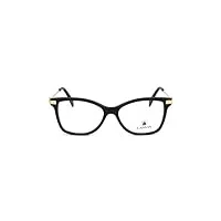 lanvin lnv2604 0001 54 lunettes de vue pour femme, noir , 54 eu