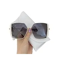 moiken lunette soleil femme fashion lady oversize square sunglasses women glasses sun glasses female