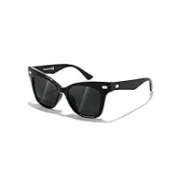 feisedy lunettes de soleil rétro Œil de chat polarisées pour femmes lunettes de luxe vintage avec protection uv400 b0009